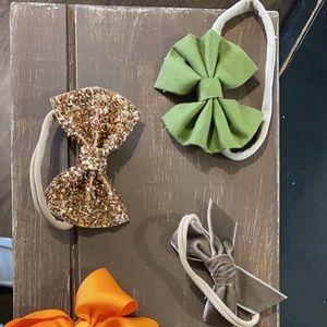 Head bands and hair clips